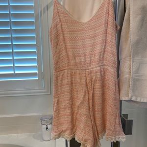 Francescas feminine pink romper